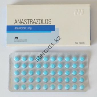 Anastrazolos (Анастрозол) PharmaCom Labs 100 таблеток (1таб 1 мг) - Актобе